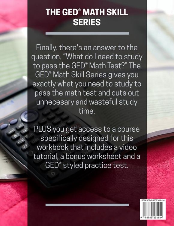 Produktbild: The GED Math Skill Series