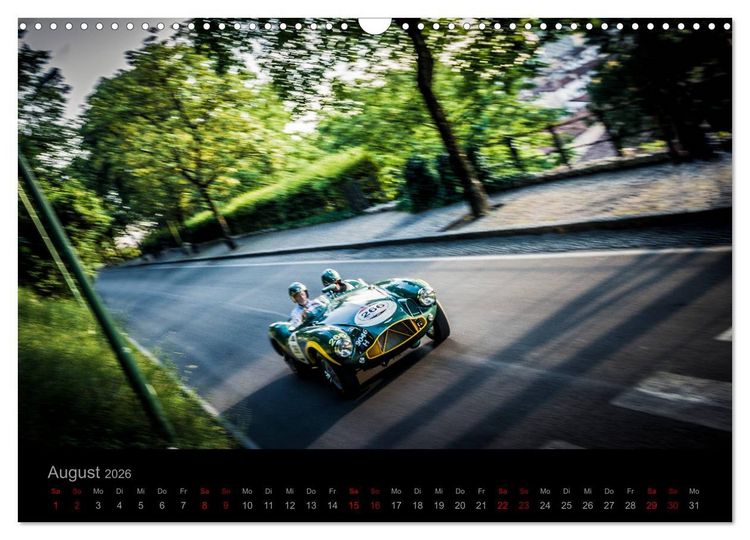 Produktbild: 1000 Meilen (Wandkalender 2026 DIN A3 quer), CALVENDO Monatskalender