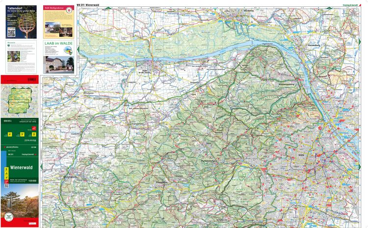 Produktbild: freytag & berndt Wanderkarte WK 011 Wienerwald 1:50.000