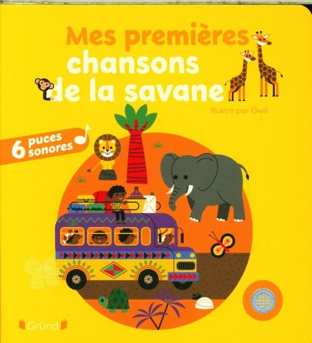 Produktbild: Mes premi&egrave;res chansons de la savane