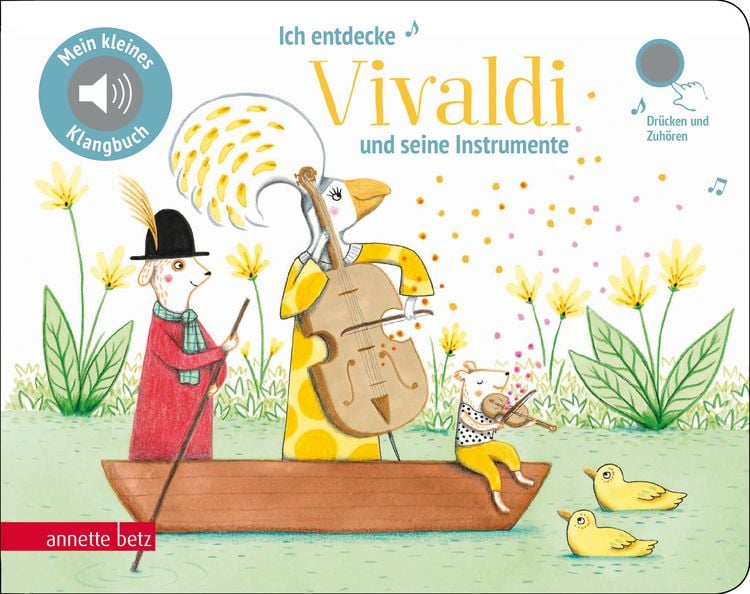 Produktbild: Ich entdecke Vivaldi - Pappbilderbuch mit hochwertigem Sound (Mein kleines Klangbuch)