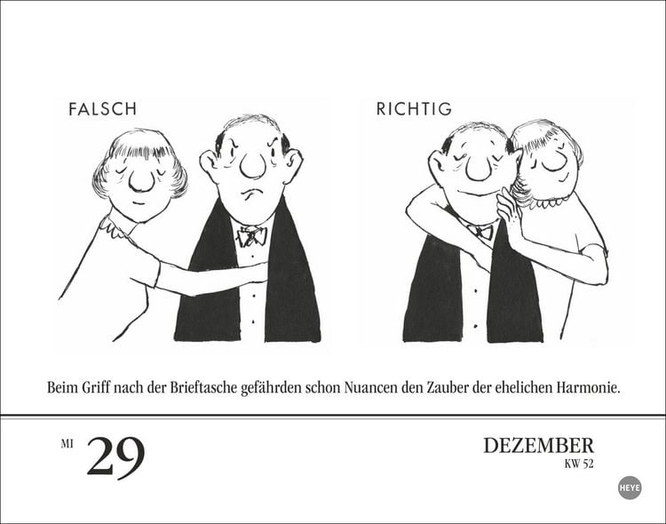 Produktbild: Loriot Tagesabrei&szlig;kalender 2027