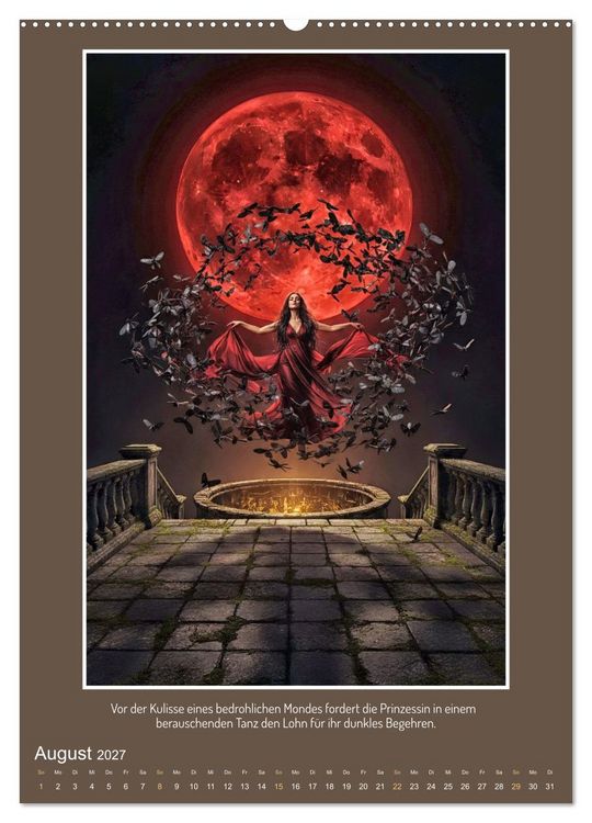 Produktbild: Fantastische Szenen aus gro&szlig;en Opern (Wandkalender 2027 DIN A2 hoch), CALVENDO Monatskalender