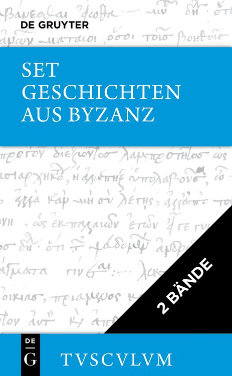 Produktbild: [Set Geschichten aus Byzanz, 2 B&auml;nde, Tusculum]