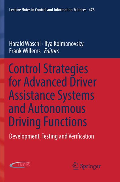 Produktbild: Control Strategies for Advanced Driver Assistance Systems and Autonomous Driving Functions