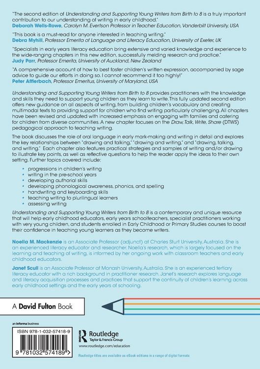 Produktbild: Understanding and Supporting Young Writers from Birth to 8