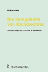 Produktbild: Die Kerngehalte von Grundrechten