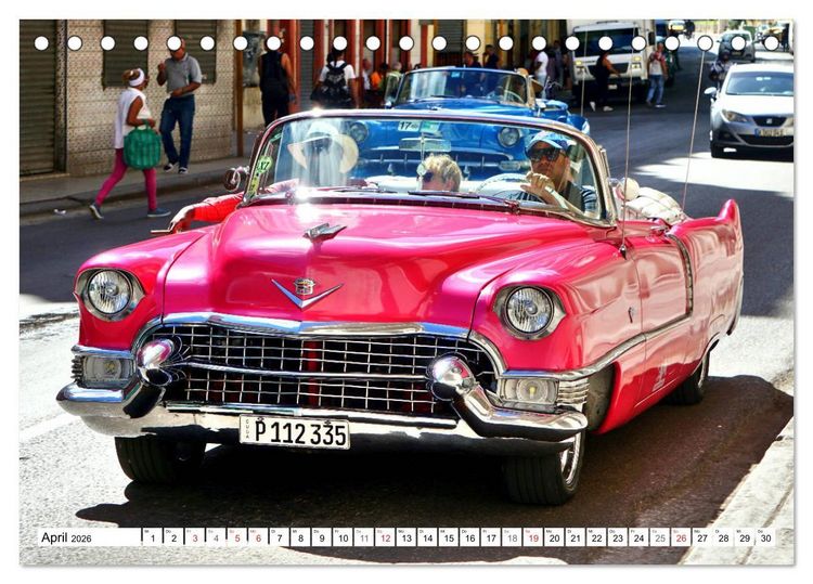 Produktbild: Auto Legenden CADILLAC (Tischkalender 2026 DIN A5 quer), CALVENDO Monatskalender