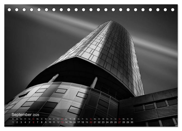 Produktbild: Direction Sky - Faszination Architektur 2026 (Tischkalender 2026 DIN A5 quer), CALVENDO Monatskalender