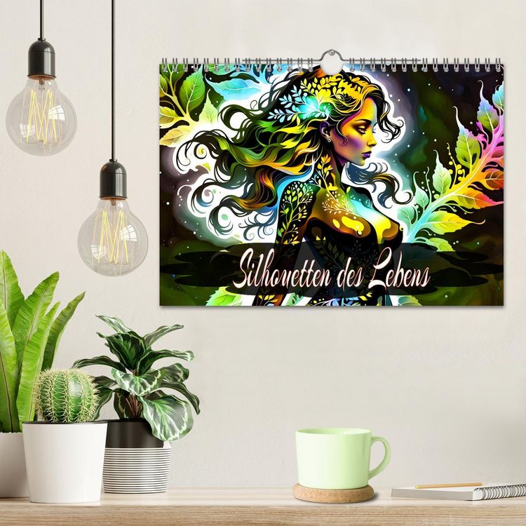 Produktbild: Silhouetten des Lebens (Wandkalender 2026 DIN A4 quer), CALVENDO Monatskalender