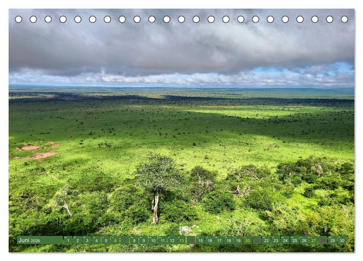 Produktbild: Im Einklang mit der Natur - Soroi Lions Bluff Lodge Kenia (Tischkalender 2026 DIN A5 quer), CALVENDO Monatskalender