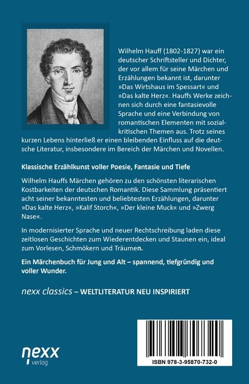 Produktbild: Wilhelm Hauff: Seine sch&ouml;nsten M&auml;rchen