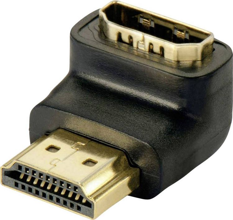 Produktbild: LINDY 41085 HDMI Adapter [1x HDMI-Buchse - 1x HDMI-Stecker] Schwarz