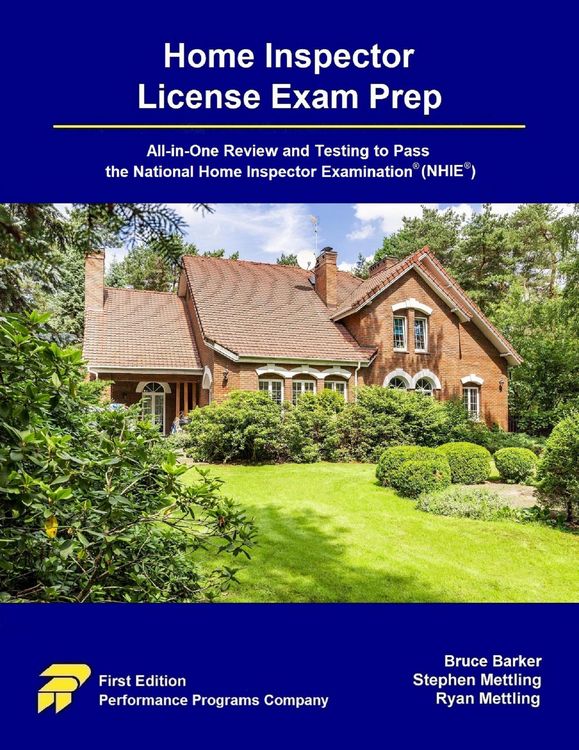 Produktbild: Home Inspector License Exam Prep: All-in-One Review and Testing to Pass the Home Inspector License Examination&reg; (NHIE&reg;)