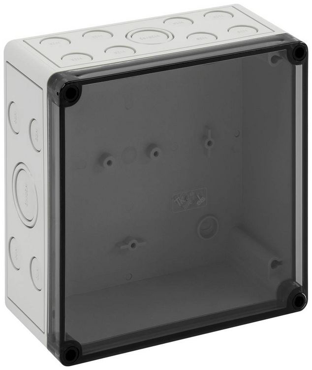 Produktbild: Spelsberg TK PC 1818-9-TM Installations-Geh&auml;use 180 x 182 x 90 Polystyrol, Polycarbonat, Polyurethan, Polyamid Lichtgrau 1 St.