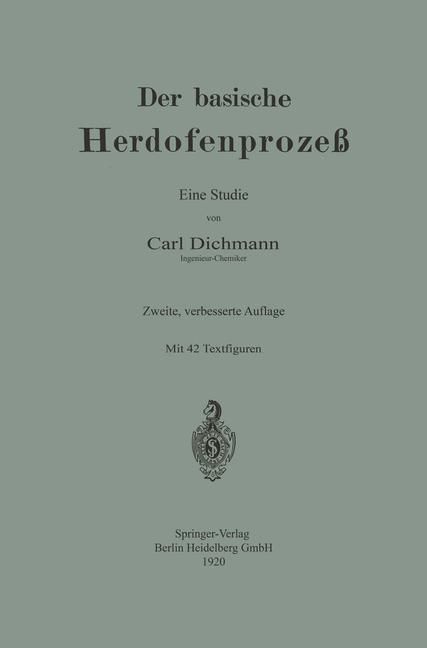 Produktbild: Der basische Herdofenproze&szlig;