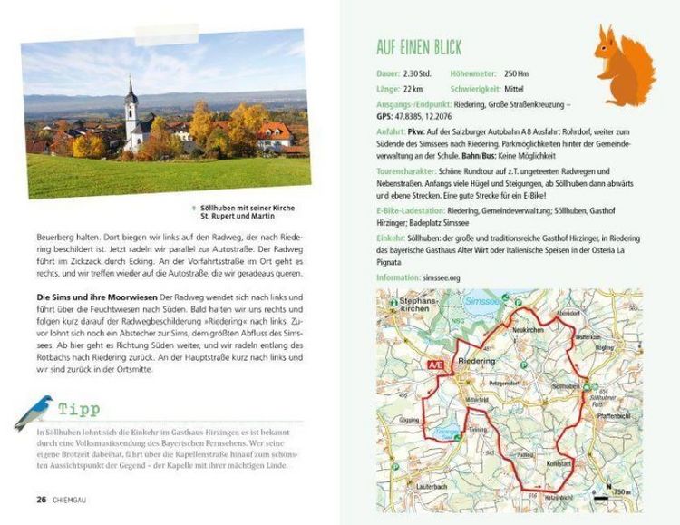 Produktbild: Radel dich gl&uuml;cklich &ndash; Chiemgau