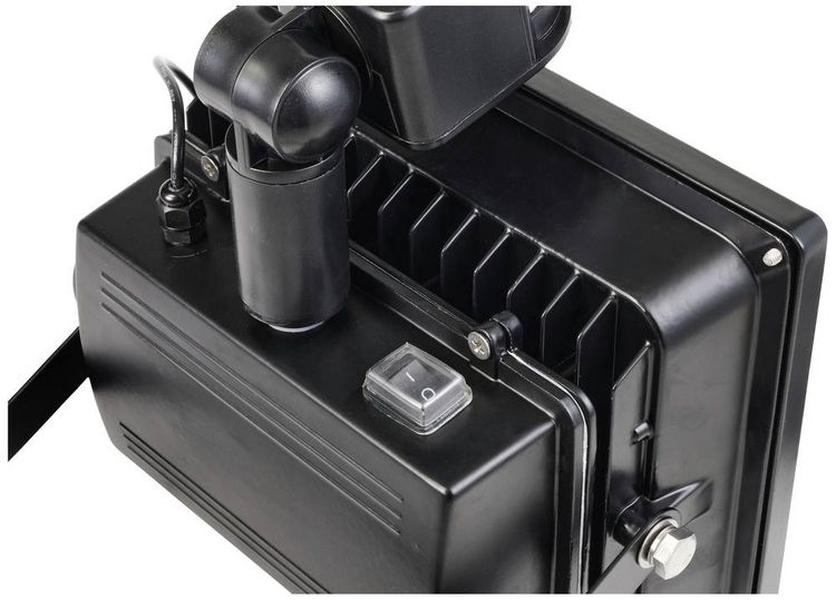 Produktbild: Sygonix SY-5461112 Solar-Spot mit Bewegungsmelder 50W Leuchtfarben: Neutralwei&szlig;