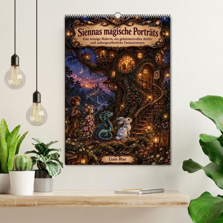 Produktbild: Siennas magische Portr&auml;ts (Wandkalender 2027 DIN A2 hoch), CALVENDO Monatskalender