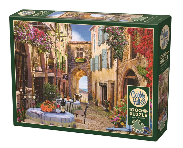 Produktbild: COBBLE HILL PUZZLES - Franz&ouml;sisches Dorf 1000 Teile