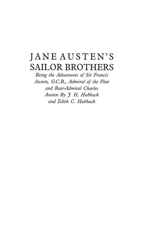 Produktbild: Jane Austen's Sailor Brothers
