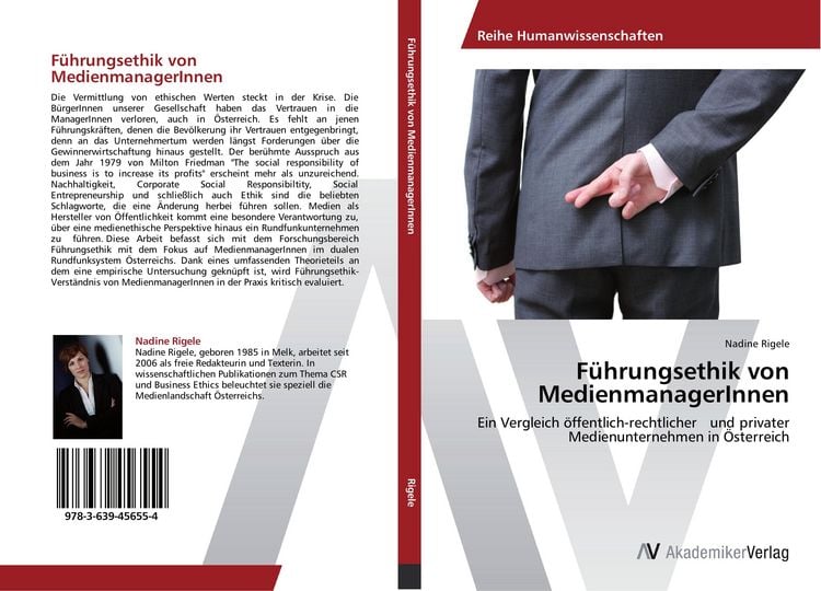 Produktbild: F&uuml;hrungsethik von MedienmanagerInnen