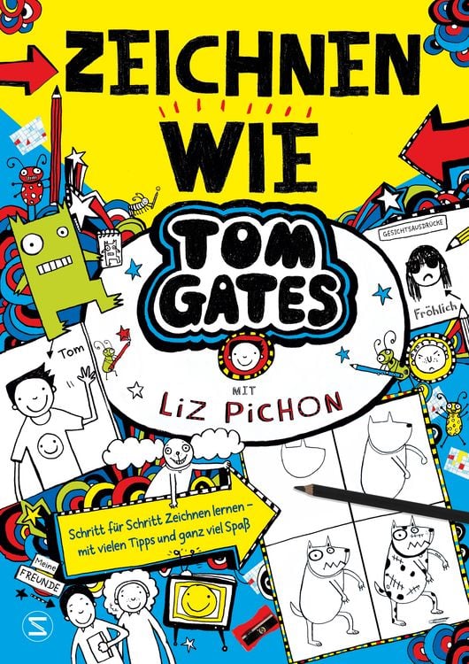 Bild vom Artikel Tom Gates - Zeichnen wie Tom Gates vom Autor Liz Pichon