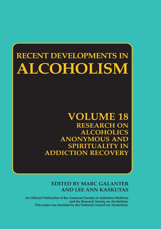 Produktbild: Research on Alcoholics Anonymous and Spirituality in Addiction Recovery