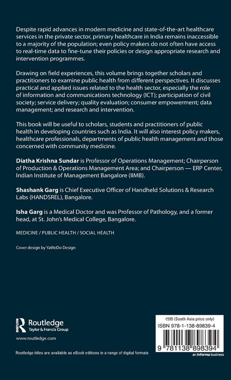 Produktbild: Public Health in India