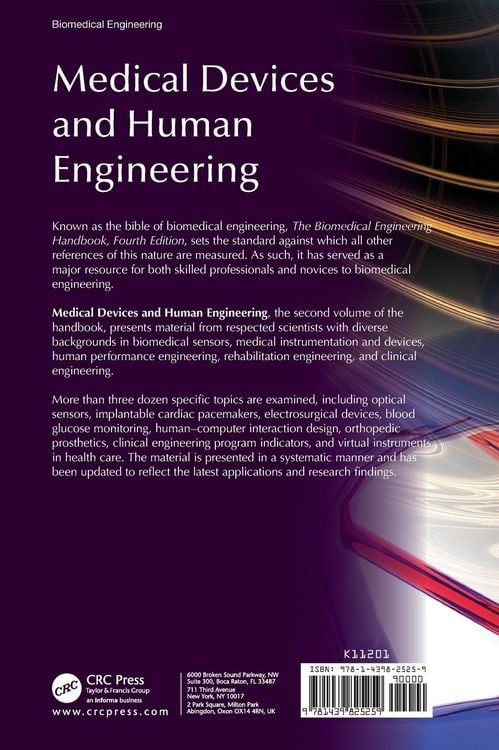 Produktbild: Medical Devices and Human Engineering