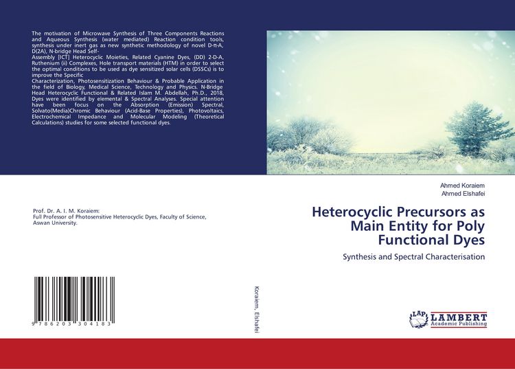 Produktbild: Heterocyclic Precursors as Main Entity for Poly Functional Dyes