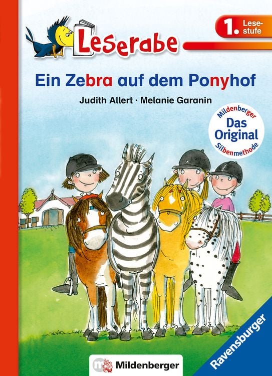 Produktbild: Leserabe mit Mildenberger Silbenmethode - Ein Zebra auf dem Ponyhof