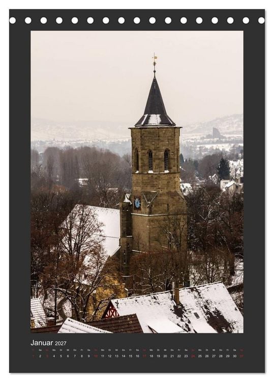 Produktbild: Waiblingen - Spaziergang durch die Altstadt (Tischkalender 2027 DIN A5 hoch), CALVENDO Monatskalender