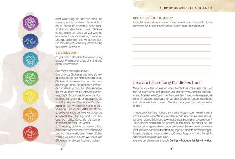 Produktbild: Das Chakra Workbook