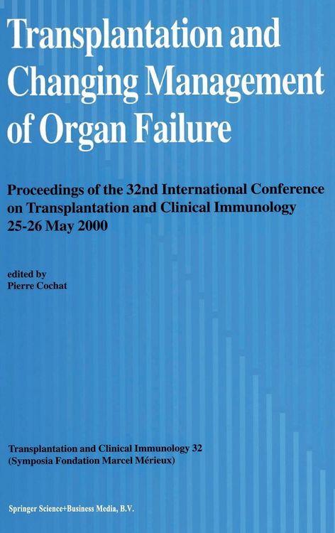 Produktbild: Transplantation and Changing Management of Organ Failure