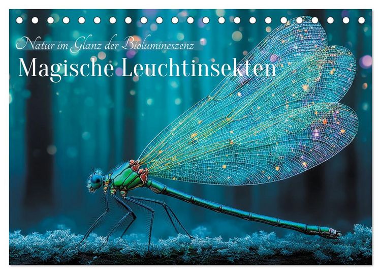 Produktbild: Magische Leuchtinsekten (Tischkalender 2027 DIN A5 quer), CALVENDO Monatskalender