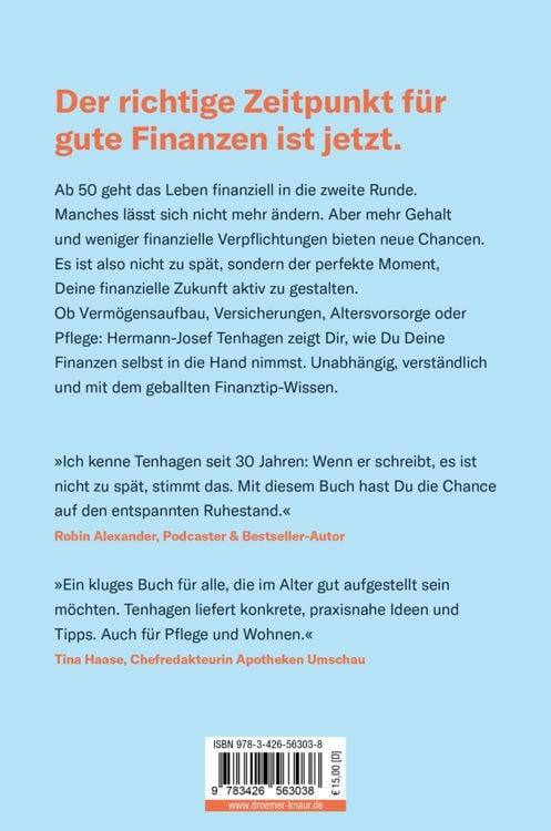 Produktbild: Finanzen ab 50: Es ist nicht zu sp&auml;t