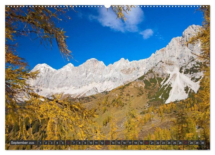Produktbild: Der Hohe Dachstein (Wandkalender 2026 DIN A2 quer), CALVENDO Monatskalender