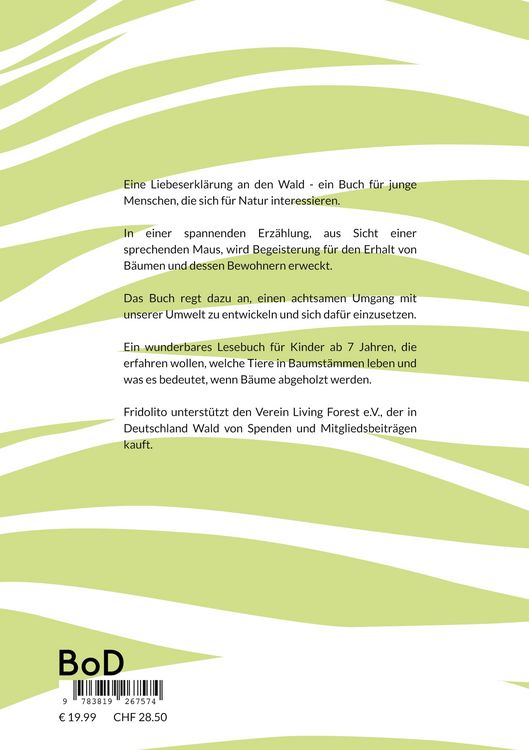 Produktbild: Fridolito rettet den Wald