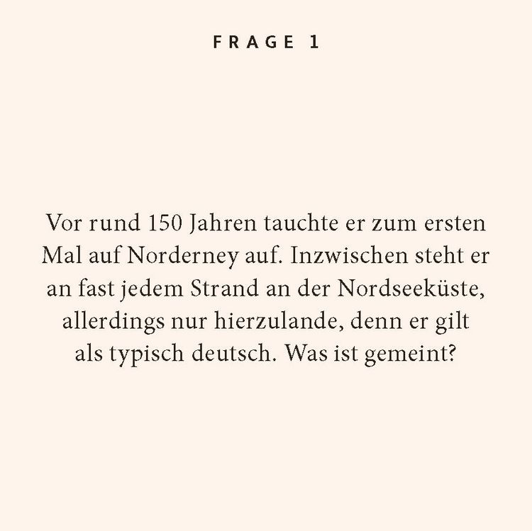 Produktbild: Nordseek&uuml;ste-Quiz