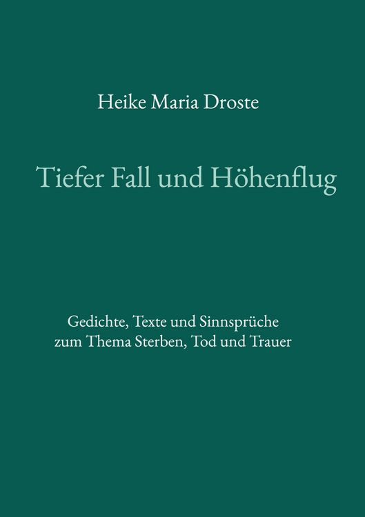 Produktbild: Tiefer Fall und H&ouml;henflug