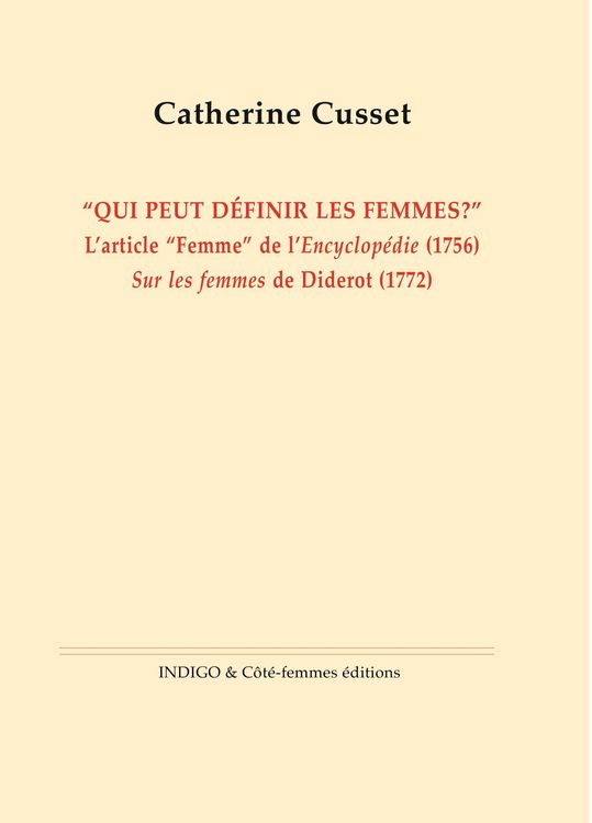 Produktbild: Qui peut d&eacute;finir les femmes ?