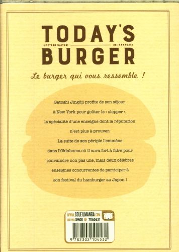 Produktbild: Today's burger. Tome 9