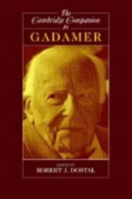 Produktbild: Cambridge Companion to Gadamer
