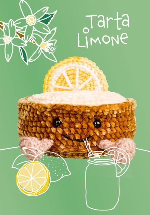 Produktbild: Amusing Lovables H&auml;kelset Tarta Limone