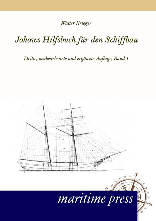 Produktbild: Johows Hilfsbuch f&uuml;r den Schiffbau, Band 1