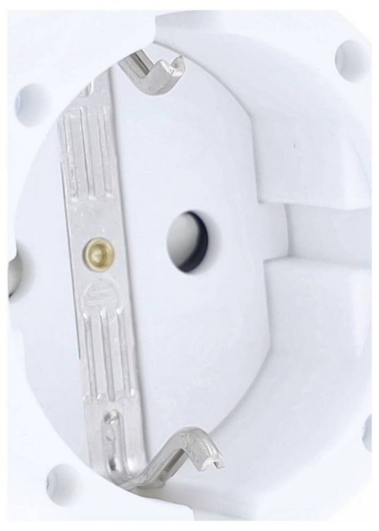 Produktbild: AS Schwabe 62224 Schutzkontaktkupplung PVC 230V Wei&szlig;