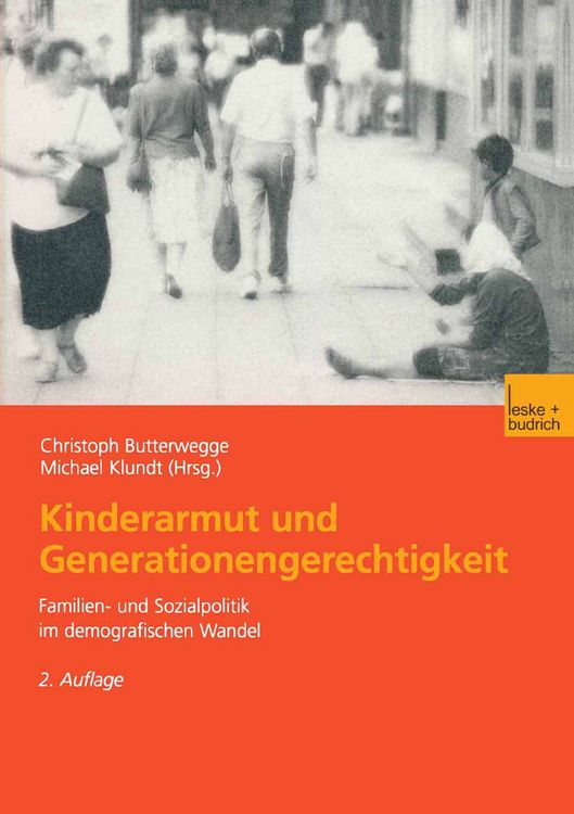 Produktbild: Kinderarmut und Generationengerechtigkeit