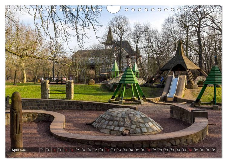 Produktbild: Unterwegs in Halle (Wandkalender 2026 DIN A4 quer), CALVENDO Monatskalender