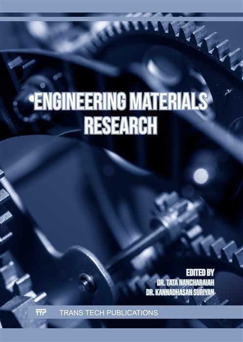 Produktbild: Engineering Materials Research (special topic edition)